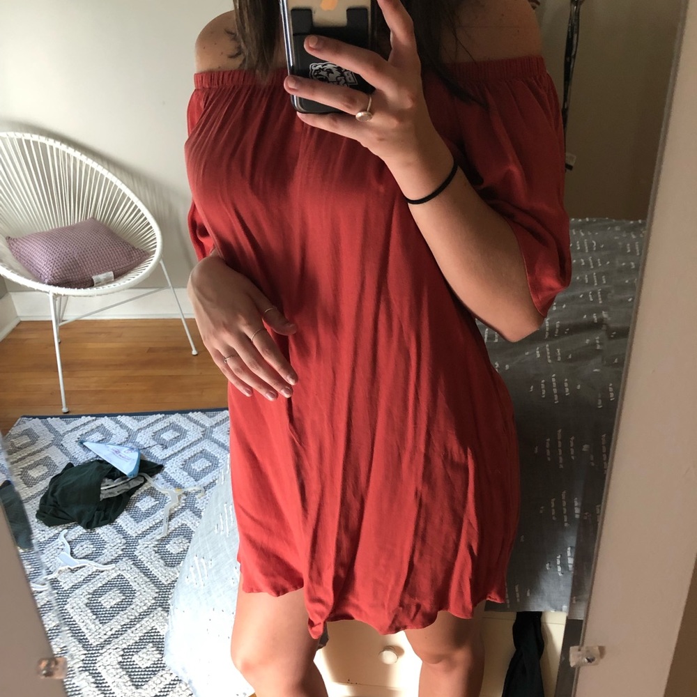 Open Shoulder Dress